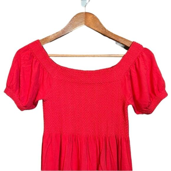3 for $30! E. go red short sleeve dress - Picture 2 of 7